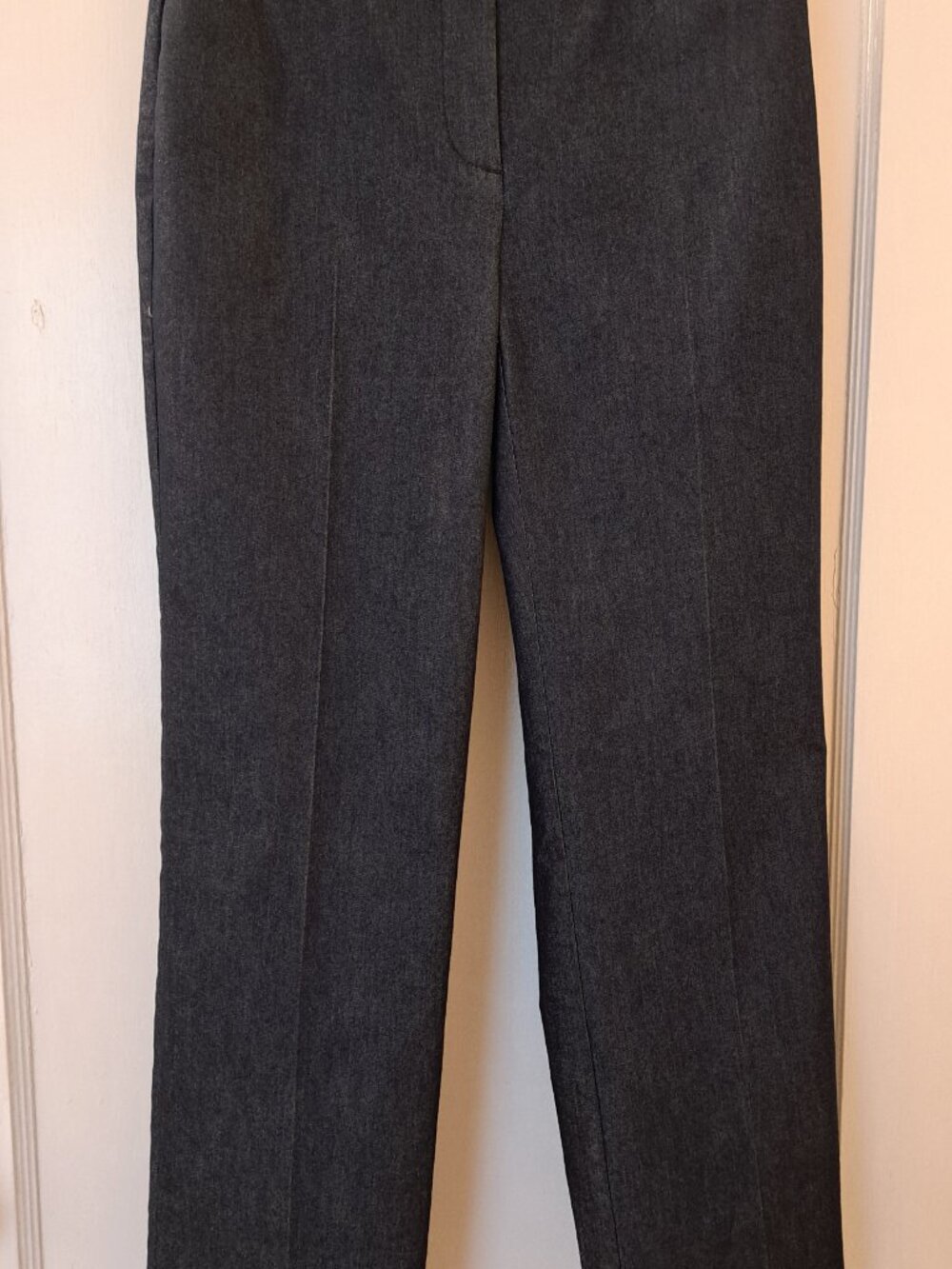 LOFT Parker Refined Dark Denim Straight Leg Tailored Trouser Pants NWOT 0Tall